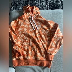 Orange Nike Hoodie